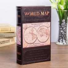 Safe-book cache "Map of the world"